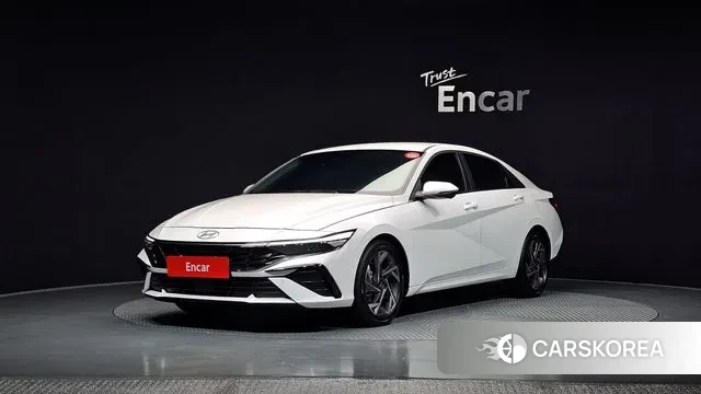 Hyundai The New Avante (CN7) 2024 Белый из Кореи