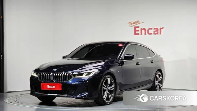 BMW 6 Series GT (G32) 2023 Черный из Кореи