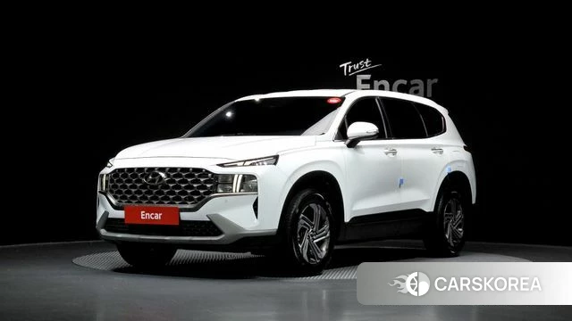 Hyundai The New Santa Fe 2022 Белый из Кореи