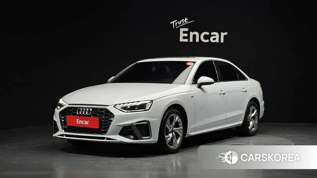 Audi A4 (B9) 2021 Белый из Кореи