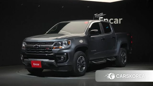 Chevrolet (GM Daewoo) Real New Colorado 2022 Серебристо-серый из Кореи