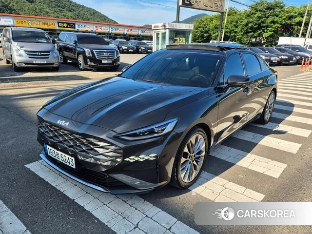 Kia K8 2021 Серый из Кореи