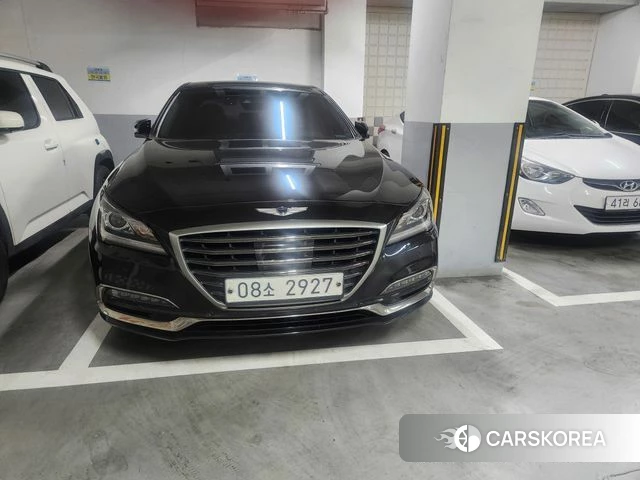 Genesis G80 2018 Черный из Кореи