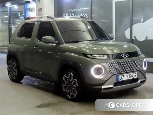 Hyundai Casper 2022 Темно-зеленый из Кореи