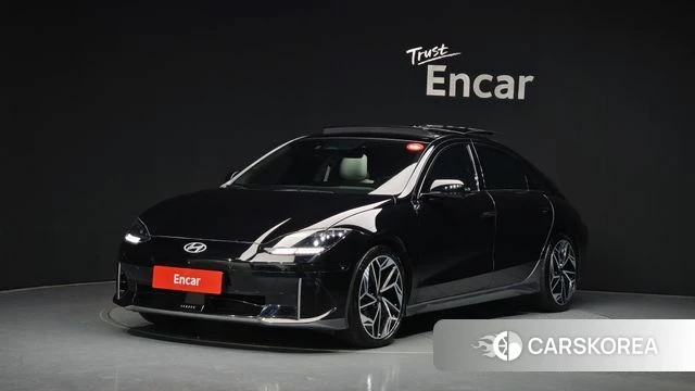 Hyundai Ionic 6 2023 Черный из Кореи