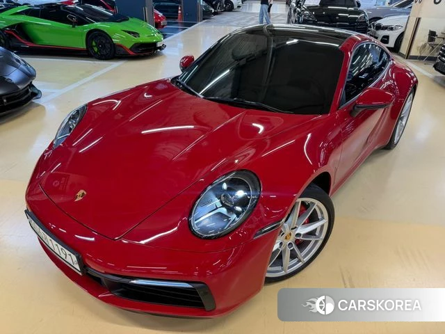 Porsche 911(992) 2020 Красный из Кореи
