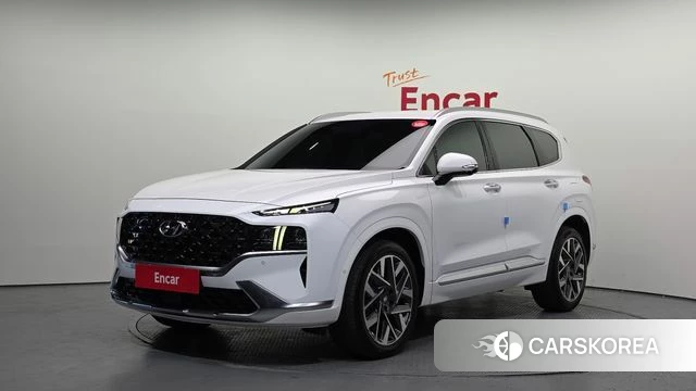 Hyundai The New Santa Fe 2021 Белый из Кореи