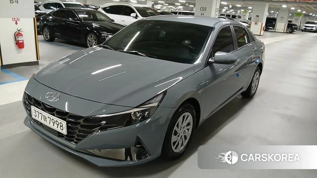 Hyundai Avante (CN7) 2021 Серый из Кореи