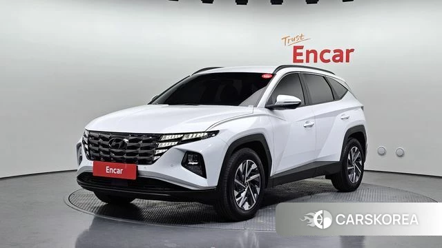 Hyundai Tucson Hybrid (NX4) 2022 Белый из Кореи