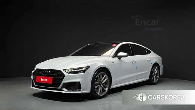 Audi A7 (4K) 2021 Белый из Кореи