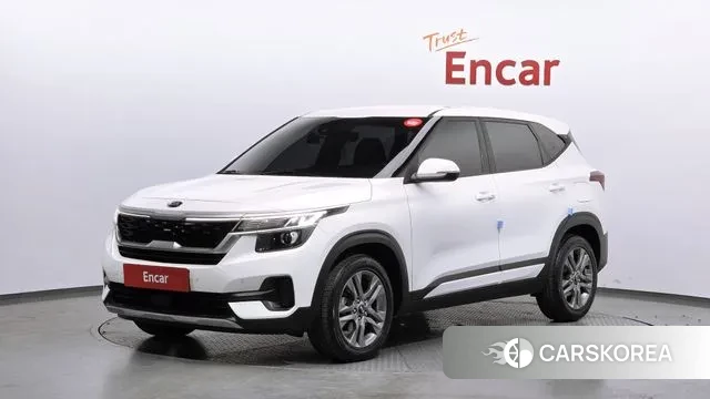Kia Seltos 2021 Белый из Кореи