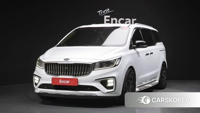 Kia The New Carnival 2018 Белый из Кореи