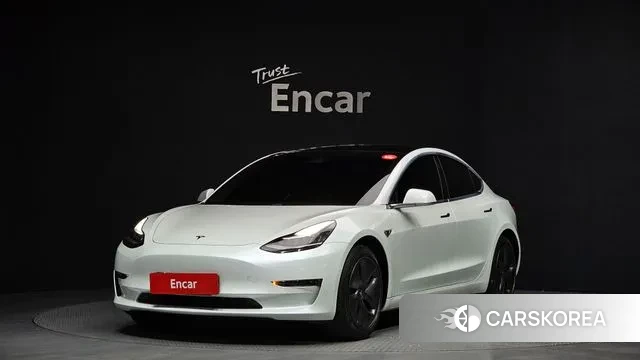 Tesla Model 3 2020 Белый из Кореи