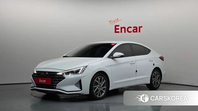 Hyundai The New Avante AD 2019 Белый из Кореи