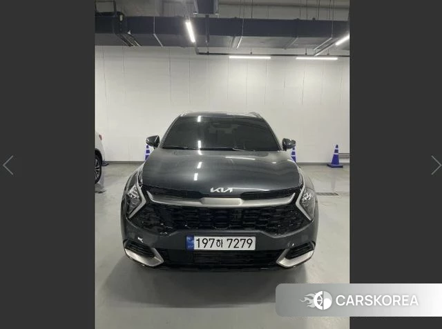 Kia Sportage 5th Generation Hybrid 2024 Серый из Кореи