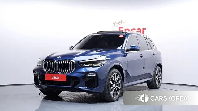 BMW X5 (G05) 2019 Синий из Кореи