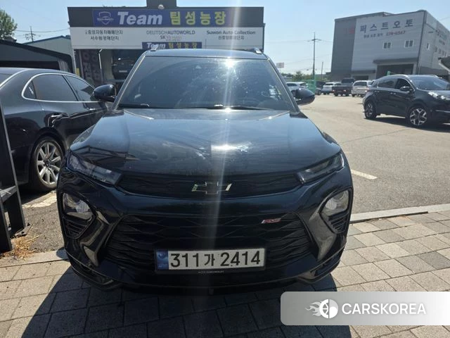 Chevrolet (GM Daewoo) Trailblazer 2022 Черный из Кореи