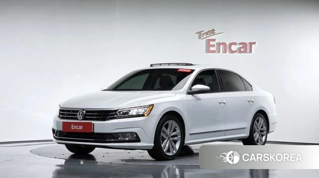 Volkswagen The New Passat 2018 Белый из Кореи