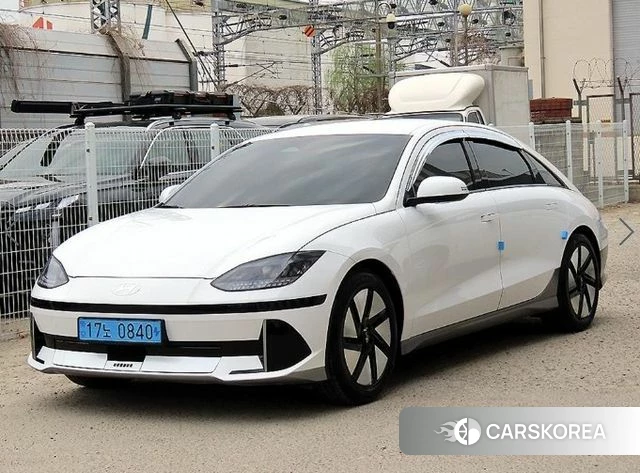 Hyundai Ionic 6 2022 Белый из Кореи