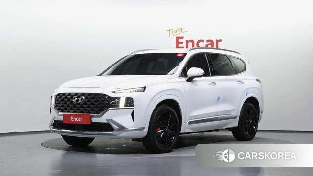 Hyundai The New Santa Fe 2020 Белый из Кореи