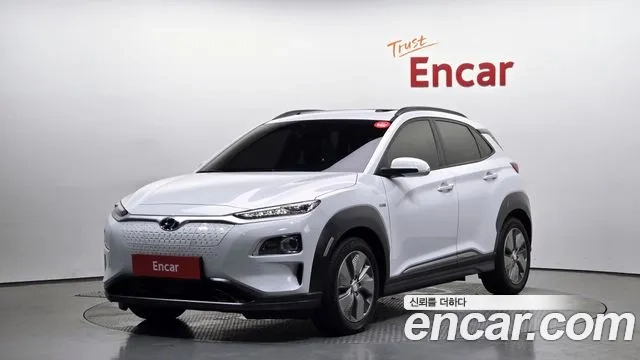 Hyundai Kona Electric 2018 Белый из Кореи