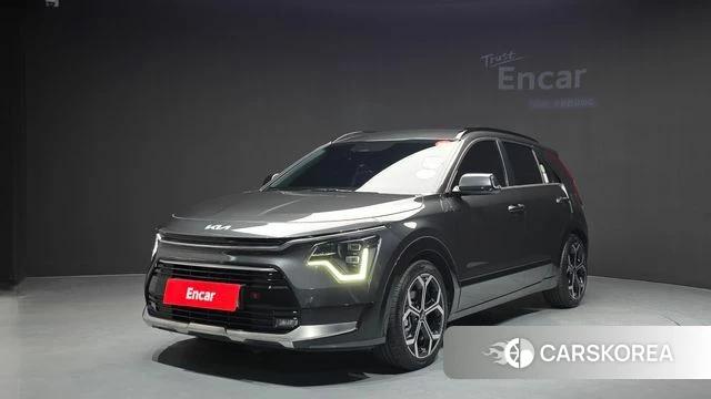 Kia Di Ol Nu Niro 2022 Серый из Кореи