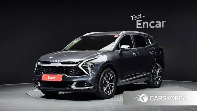 Kia Sportage 5th Generation Hybrid 2023 Серый из Кореи