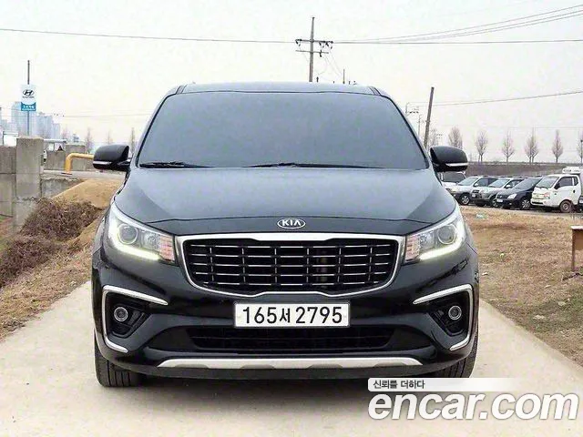 Kia The New Carnival 2019 Черный из Кореи