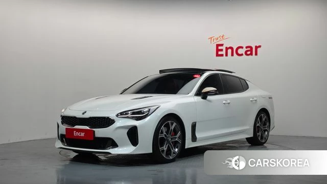 Kia Stinger 2019 Белый из Кореи