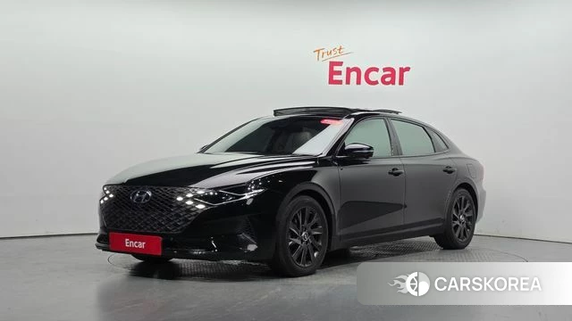 Hyundai The New Grandeur IG Hybrid 2020 Черный из Кореи