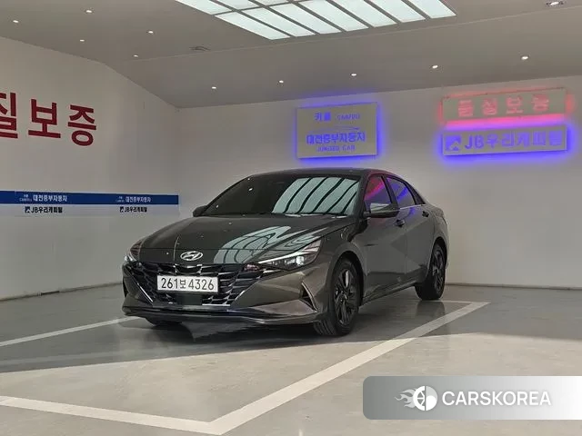Hyundai Avante (CN7) 2021 Серый из Кореи