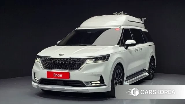Kia Carnival 4th generation 2021 Белый из Кореи