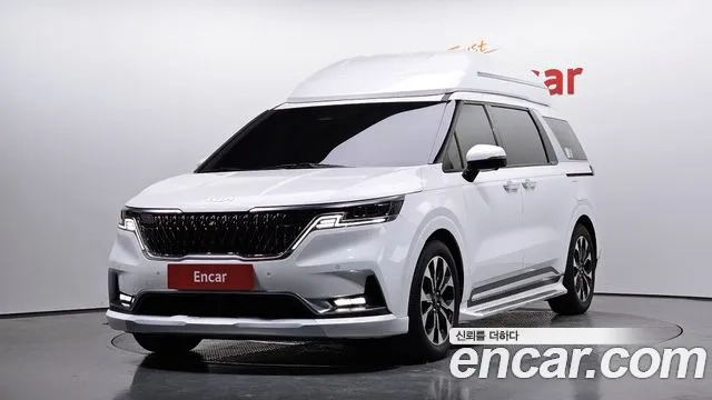 Kia Carnival 4th generation 2021 Белый из Кореи