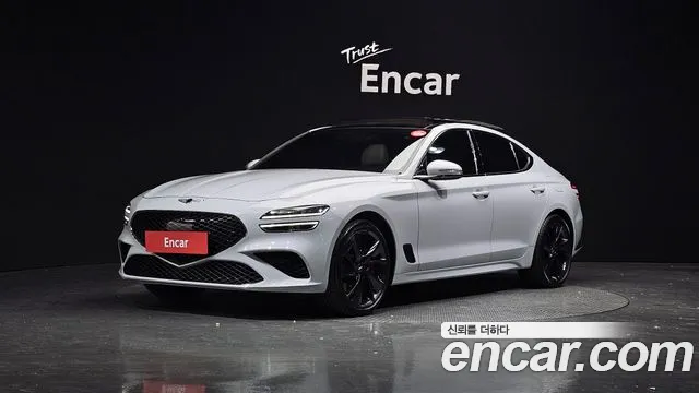 Genesis The New G70 2021 Светло-серебряный цвет из Кореи