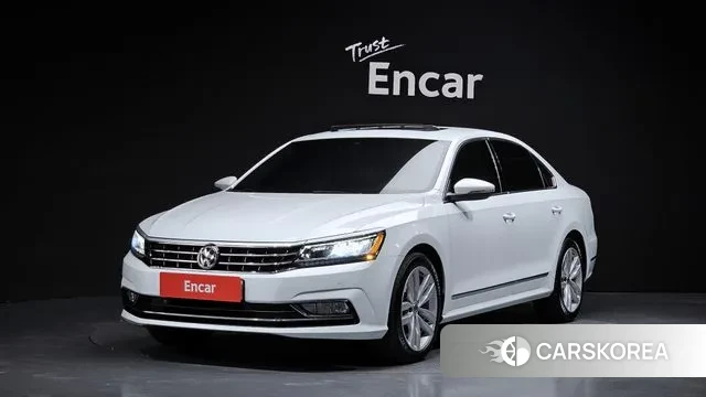 Volkswagen The New Passat 2018 Белый из Кореи