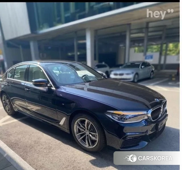 BMW 5 Series (G30) 2020 Синий из Кореи