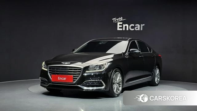 Genesis G80 2018 Черный из Кореи