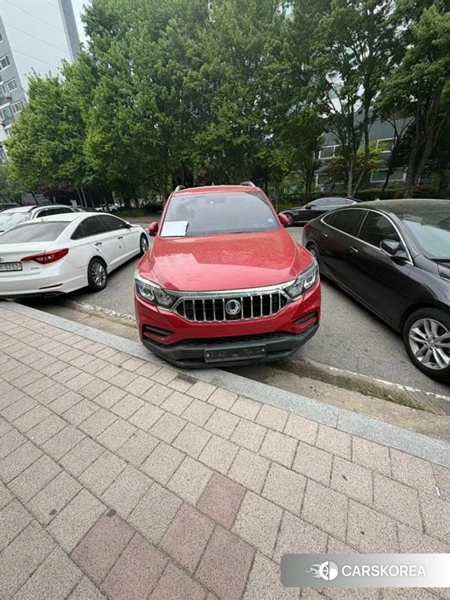 Ssangyong Rexton Sports Cannes 2019 Красный из Кореи