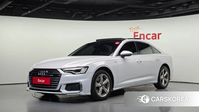Audi A6 (C8) 2021 Белый из Кореи
