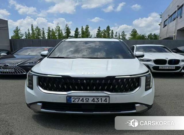 Kia The New Carnival 4th Generation 2025 Белый из Кореи