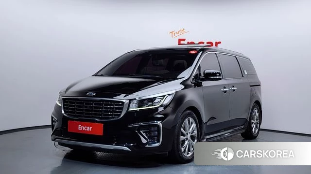 Kia The New Carnival 2018 Черный из Кореи