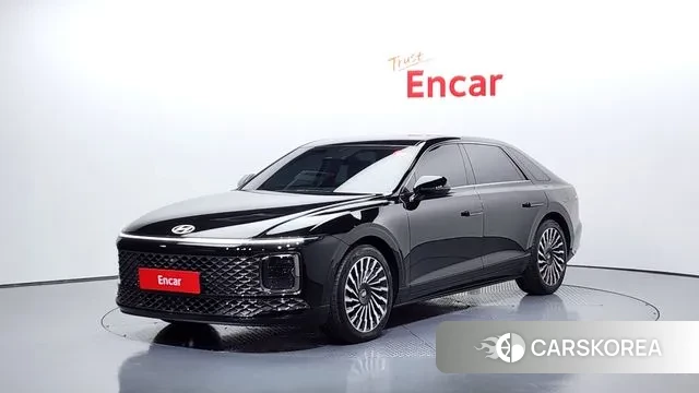 Hyundai Grandeur Hybrid (GN7) 2024 Черный из Кореи