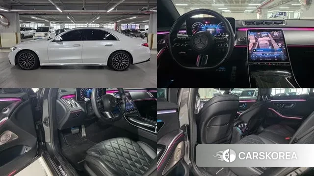 Mercedes-Benz S-Class W223 2021 Синий из Кореи