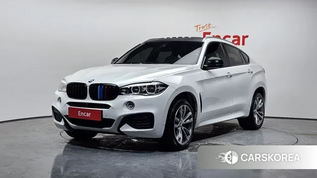 BMW X6 (F16) 2018 Белый из Кореи