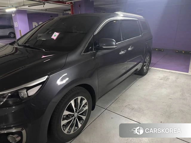 Kia All New Carnival 2018 Серый из Кореи