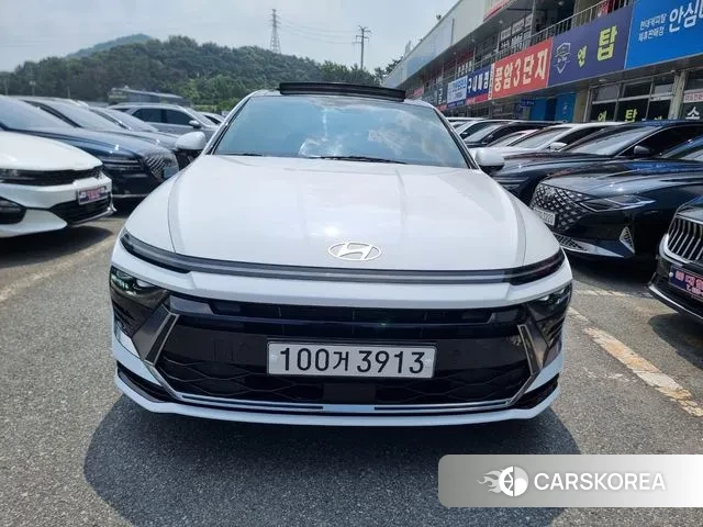 Hyundai Sonata D Edge (DN8) 2023 Белый из Кореи