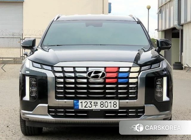 Hyundai The New Palisade 2022 Зеленый из Кореи