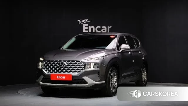 Hyundai The New Santa Fe 2021 Серый из Кореи