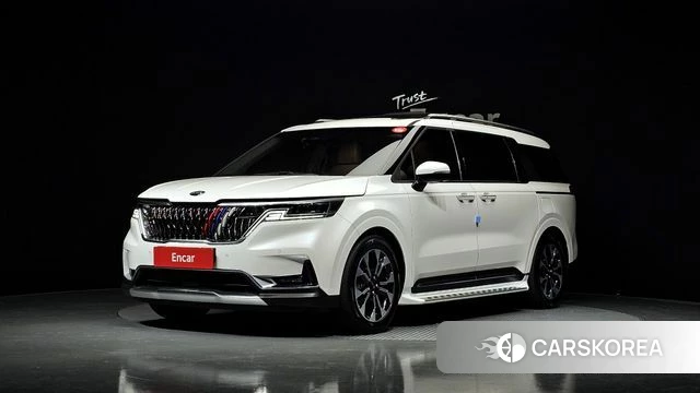 Kia Carnival 4th generation 2021 Белый из Кореи