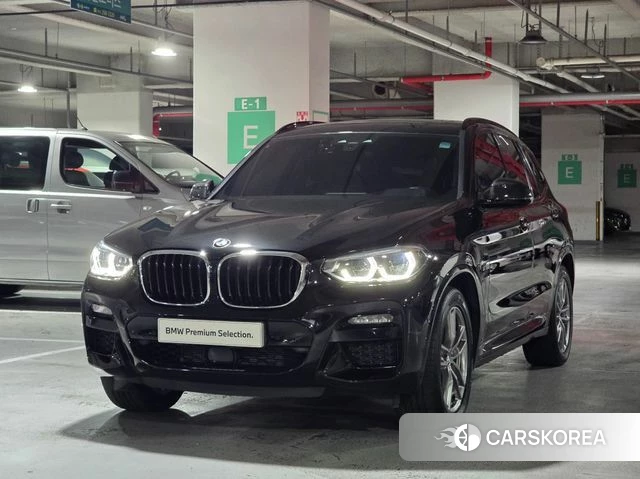 BMW X3 (G01) 2021 Черный из Кореи